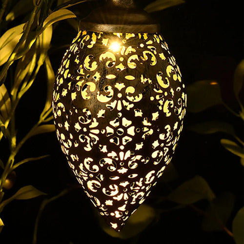 lanternes solaires étanches décoratives pour jardin et patio - vue 2 sur 7