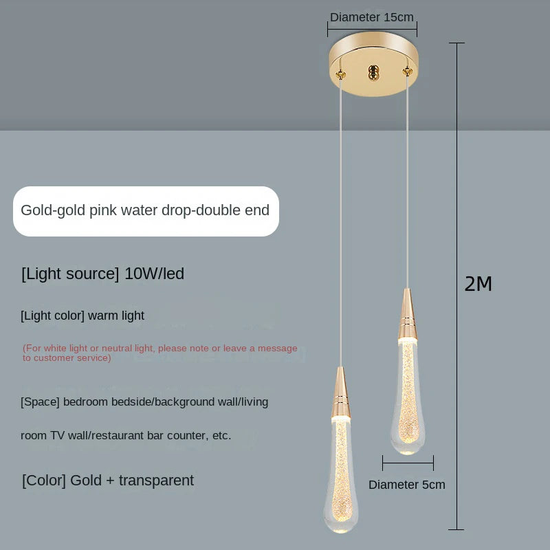 Suspension en cristal au design moderne - vue 17 sur 18