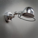 applique murale rétractable bras oscillant avec interrupteur loft