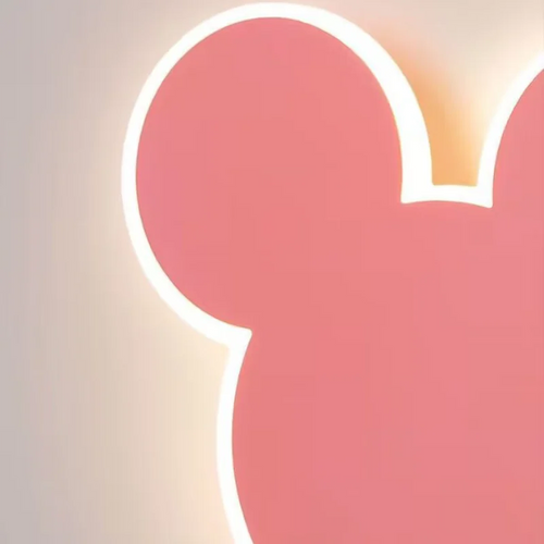 applique murale moderne mickey pour enfants décoration intérieure - vue 7 sur 9