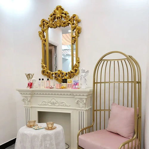 miroirs décoratifs artisanaux esthétiques pour maquillage irréguliers - vue 7 sur 14