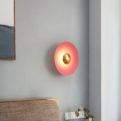 applique murale led ronde moderne pour décoration de luxe - vue 2 sur 11