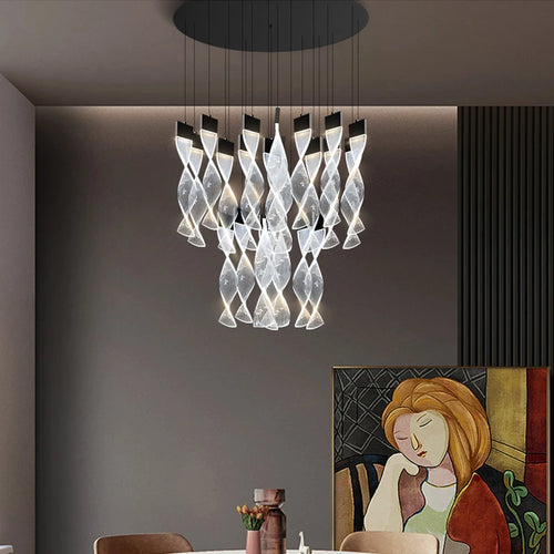 lustre décoratif pour un éclairage élégant et moderne - vue 3 sur 22