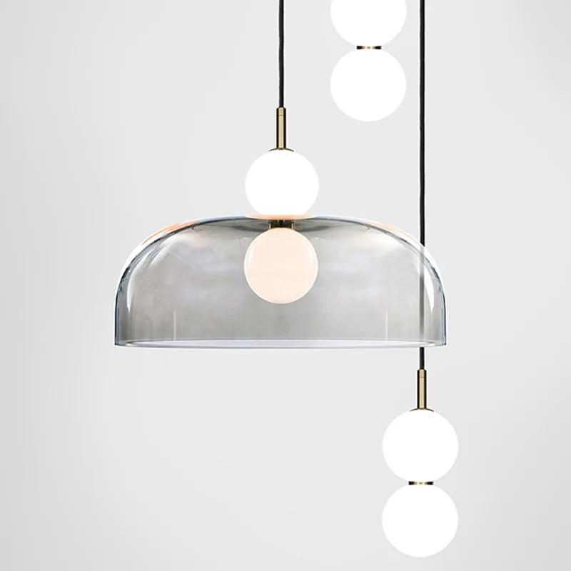suspension en verre design pour décoration moderne et élégante - vue 6 sur 15
