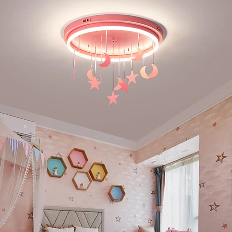 plafonnier led créatif pour enfant simple décoratif - vue 5 sur 12