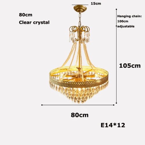 lustre à led cristal en forme de goutte d'eau 2024 pour éclairage élégant - vue 9 sur 14