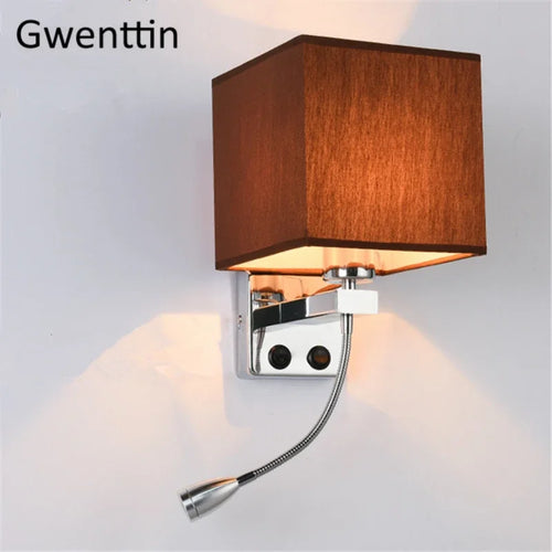 applique murale à led moderne pour décoration intérieure et lecture - vue 9 sur 14
