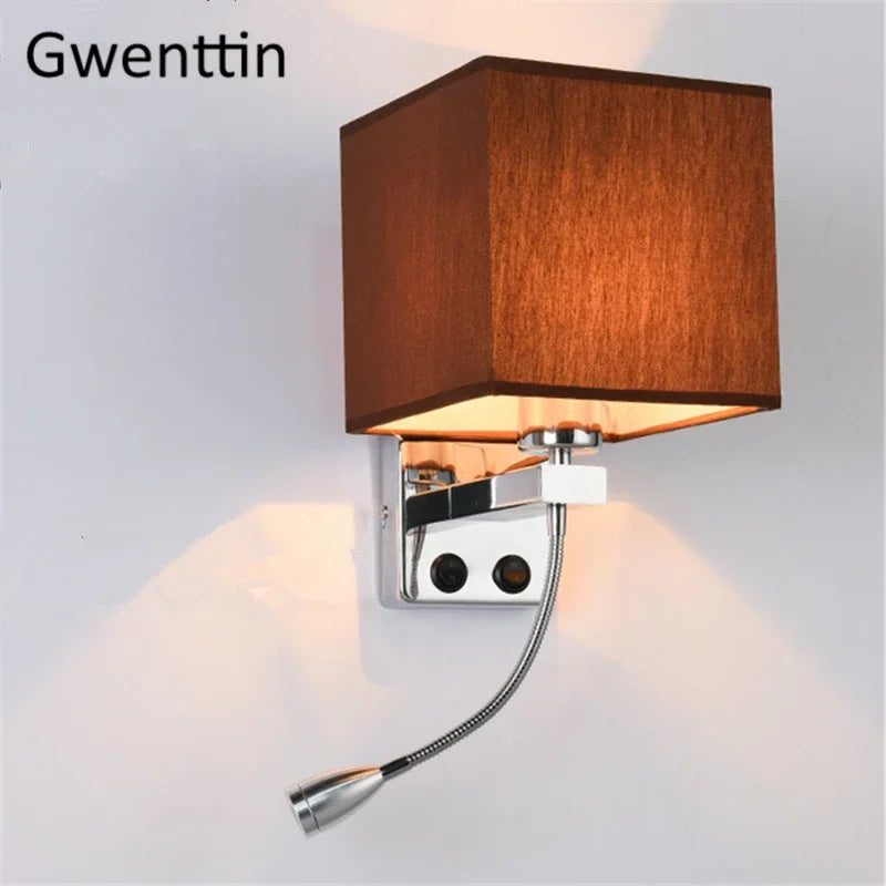 applique murale à led moderne pour décoration intérieure et lecture - vue 8 sur 14