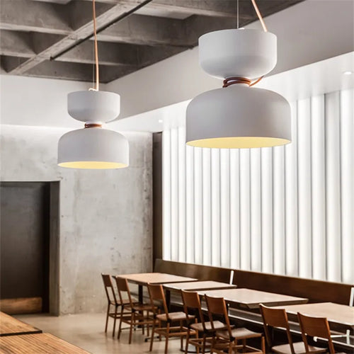 suspension à deux têtes design moderne pour intérieur - vue 2 sur 16