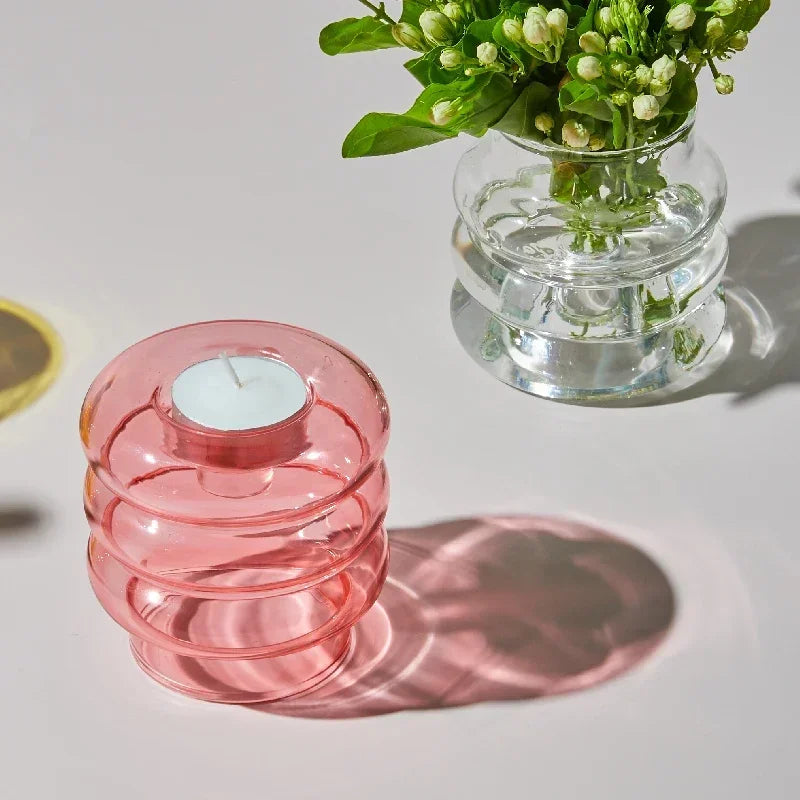 bougeoirs coniques décoratifs pour mariage et fêtes - vue 5 sur 14