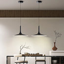 lustre moderne en forme de corne lumineuse led pour décoration intérieure