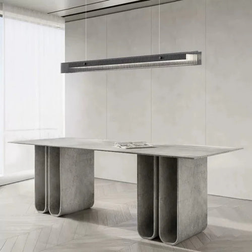 plafonnier en verre fumé pour éclairage intérieur moderne - vue 10 sur 12