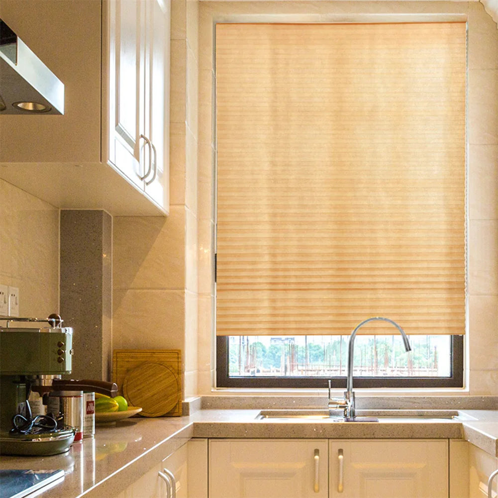 Store plissé auto adhesif pour fenetre cuisine balcon - vue 5 sur 7