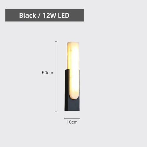 applique murale led nordique salon intérieur décoration éclairage fuxtur - vue 9 sur 10