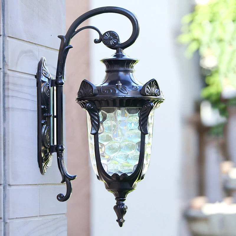 applique murale extérieure rétro style américain étanche O Garden Lights - vue 4 sur 9