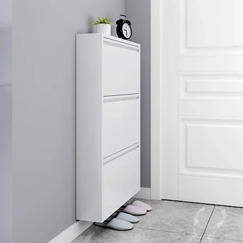 étagère à chaussures moderne en bois pour rangement intérieur élégant - vue 4 sur 53