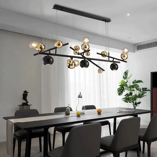 lustre nordique post-moderne de luxe zhongdao pour restaurant et bar - vue 4 sur 6