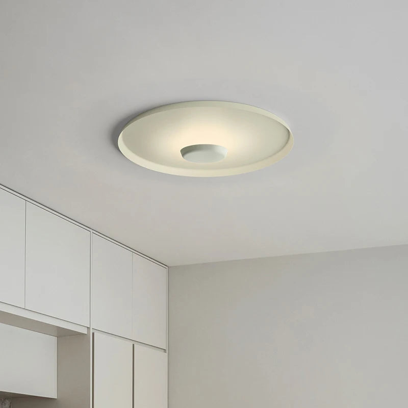 plafonnier led nordique ultra fin pour éclairage intérieur - vue 5 sur 8