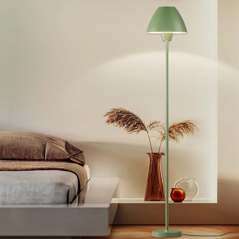 lampadaire moderne en fer forgé sur pied avancé - vue 6 sur 9