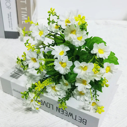 lot de fleurs artificielles résistantes aux uv pour décoration extérieure - vue 17 sur 16