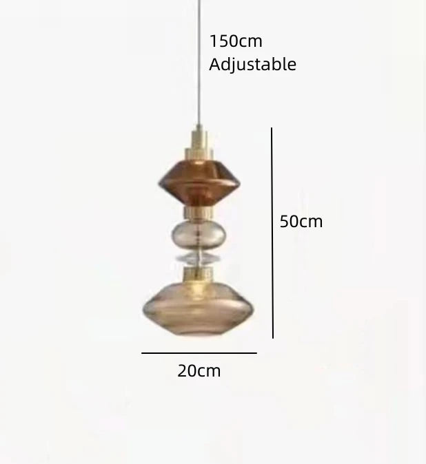 lustre led avec collocation gratuite et fil réglable - vue 12 sur 14