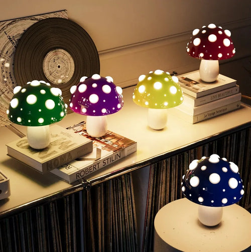 Lampe de Table LED en forme de champignon - vue 3 sur 16