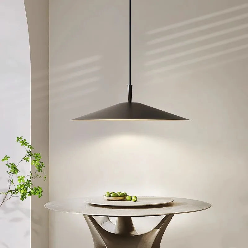 lampe suspension led minimaliste à gradation variable pour bar restaurant - vue 3 sur 8