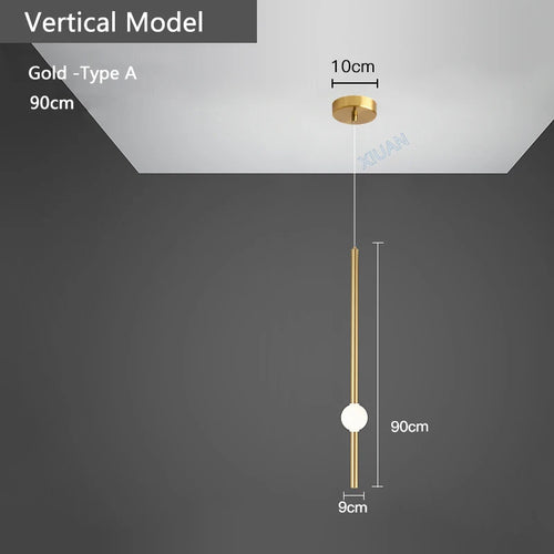 suspension horizontales modernes pour table à manger - vue 16 sur 22