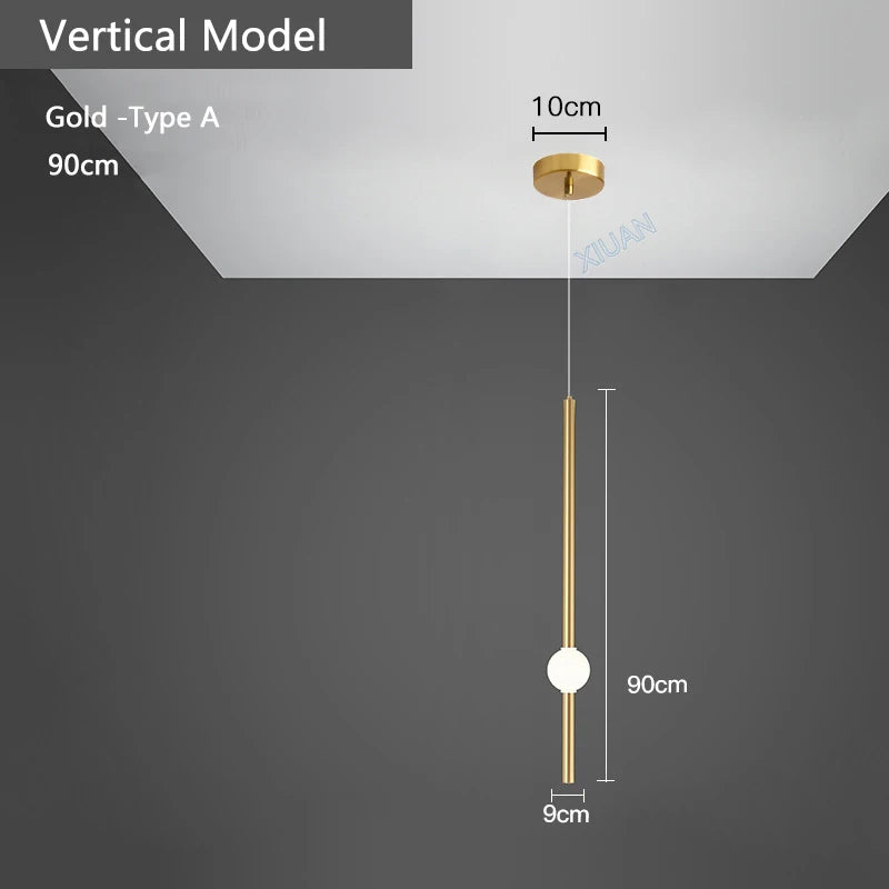 suspension horizontales modernes pour table à manger - vue 15 sur 22
