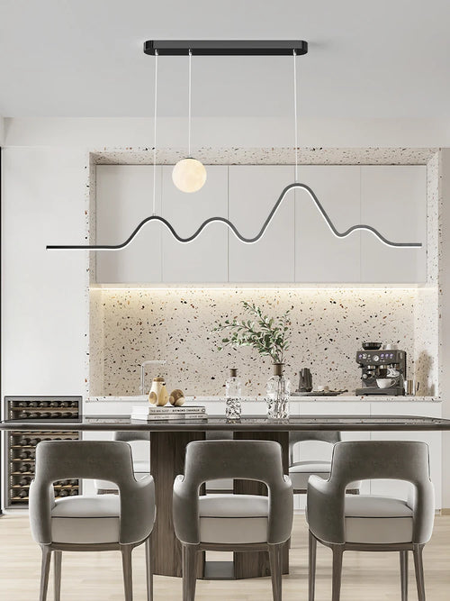 plafonnier led moderne avec anneau créatif pour intérieur décoratif - vue 6 sur 14