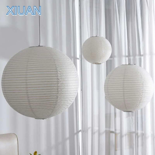 Lustre en papier vintage pour chambre à coucher - vue 7 sur 11