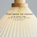 lustre suspendu moderne en bois pour décoration