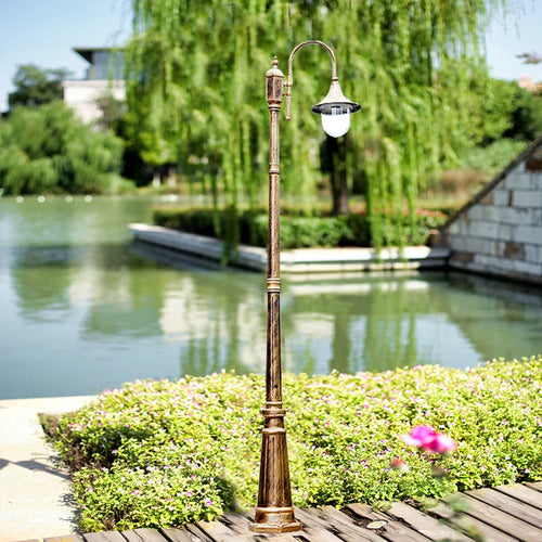 lampadaire extérieur imperméable pour jardin et terrasse - vue 3 sur 8