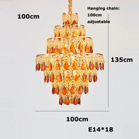 plafonnier led en chrome doré design élégant pour intérieur