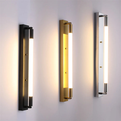 applique murale led cylindrique moderne pour décoration maison - vue 2 sur 9