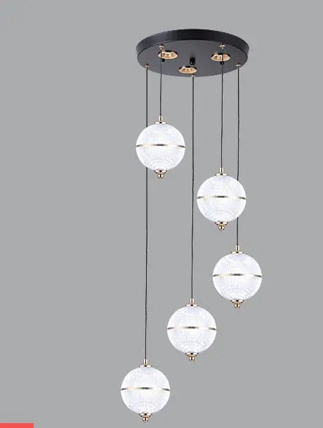 lustre moderne pour un éclairage décoratif polyvalent - vue 10 sur 16