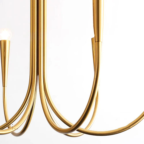 Salle à manger moderne lampes suspendues éclairage intérieur plafonnier suspension led lustre éclairage intérieur décoratif - vue 10 sur 18