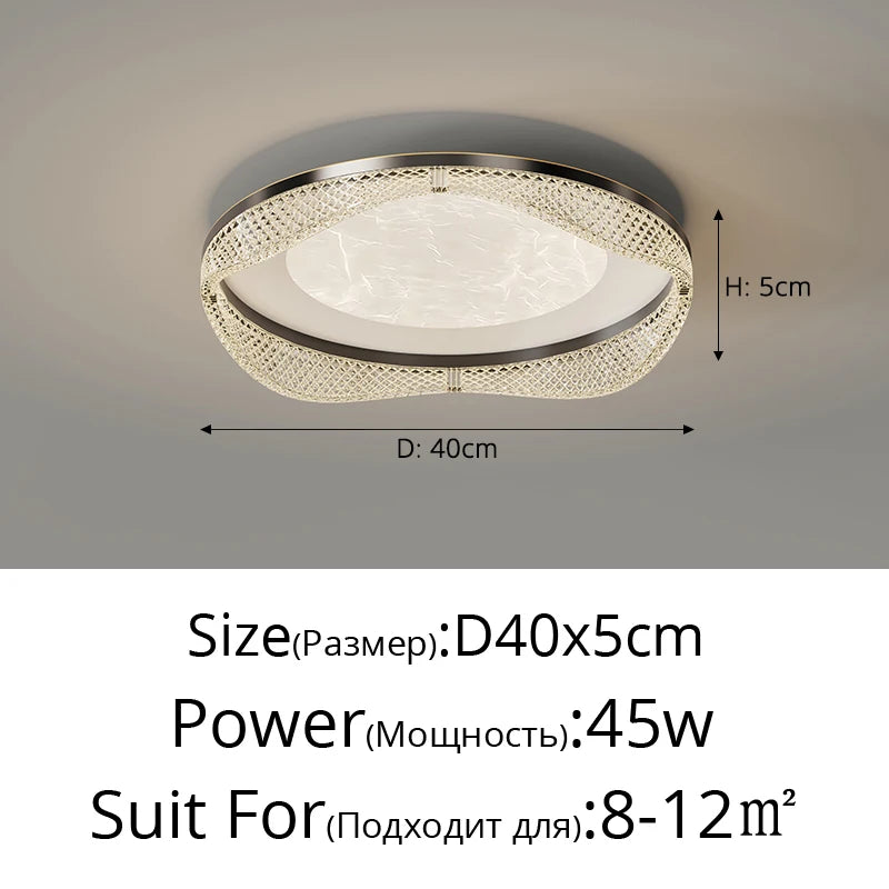 plafonnier moderne en laiton design créatif minimaliste pour intérieur - vue 13 sur 26