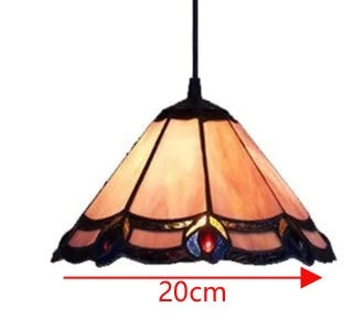 lustre tiffany vitrail style méditerranéen pour intérieur élégant - vue 19 sur 22