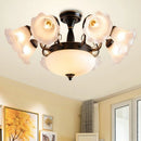 2023 European Iron Art Chandelier For Living Room And Restaurant High-end American Led Energy-saving Lamp Bedroom Ceiling Light