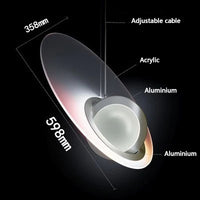 Suspension Satellite spatiale nordique