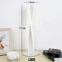 lampadaire rotatif créatif avec éclairage led super lumineux