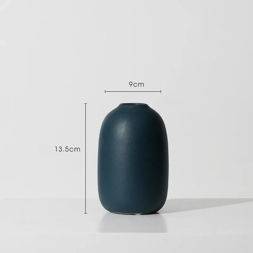vase en céramique nordique pour décoration intérieure ou cadeau - vue 10 sur 12