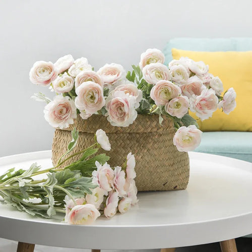fleurs artificielles décoratives en soie pour événements festifs - vue 3 sur 11