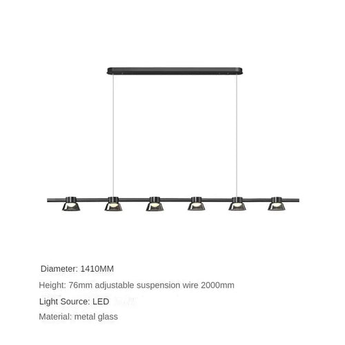 lustre en verre minimaliste italien pour intérieur moderne - vue 12 sur 12