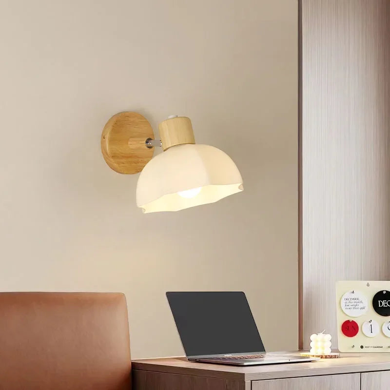 applique murale nordique en bois pour intérieur moderne - vue 1 sur 9