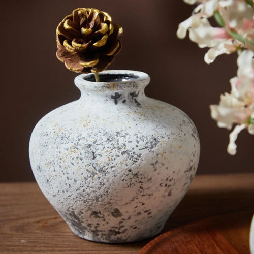 vase en céramique fait main pour fleurs séchées décoration maison - vue 3 sur 9