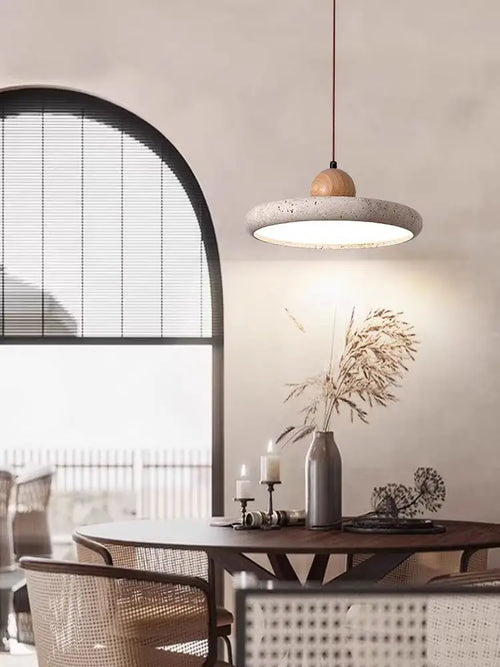 suspension LED design moderne ovni décoration artistique intérieure - vue 3 sur 10