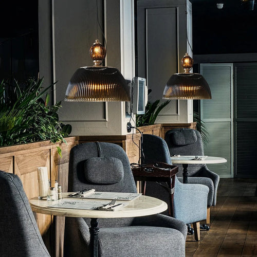 suspension créative nordique en verre pour restaurant et chambre moderne - vue 2 sur 7