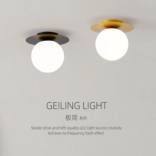 Plafonnier Led Moderne pour Luminaires Balcon - vue 3 sur 8